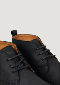 Ghete Barefoot din piele - Fea Black