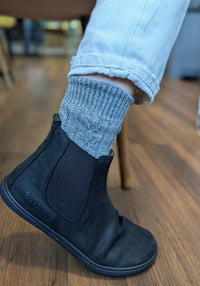 Ghete Barefoot femei din piele - Filas Black Koel HipHip.ro