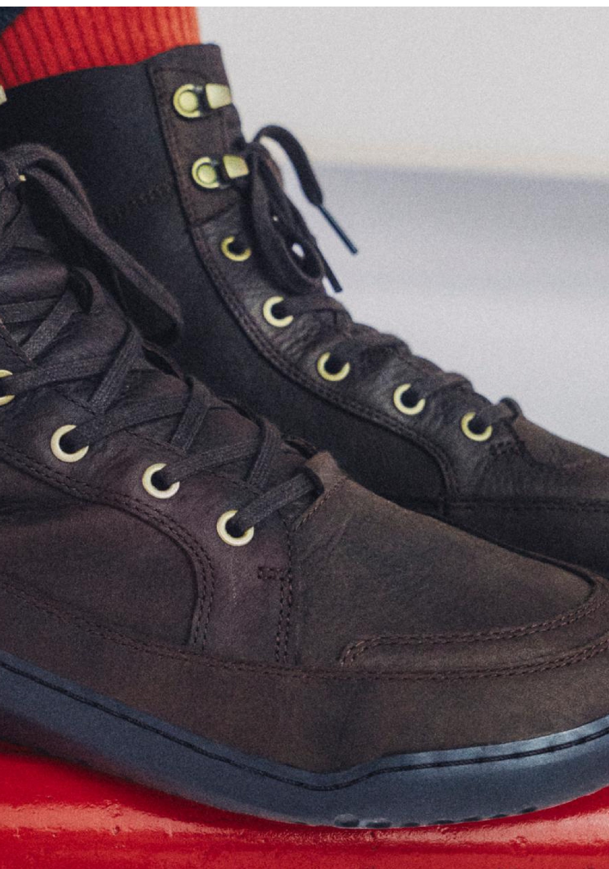Ghete Barefoot din piele - Gobi Boot II Men Mole