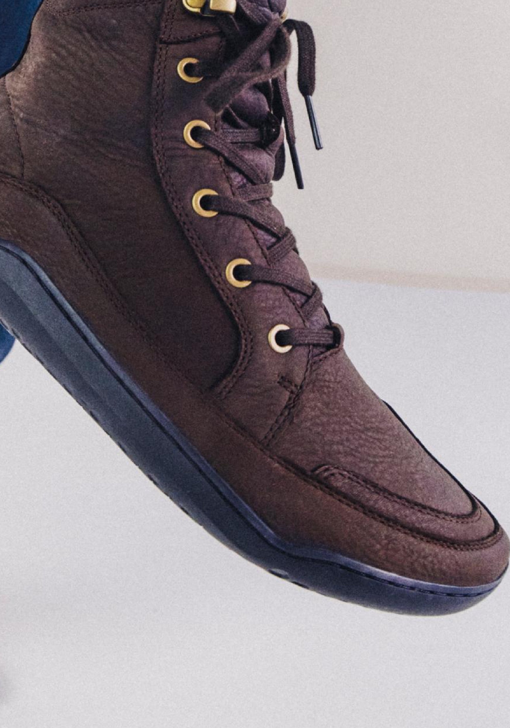 Ghete Barefoot din piele - Gobi Boot II Men Mole