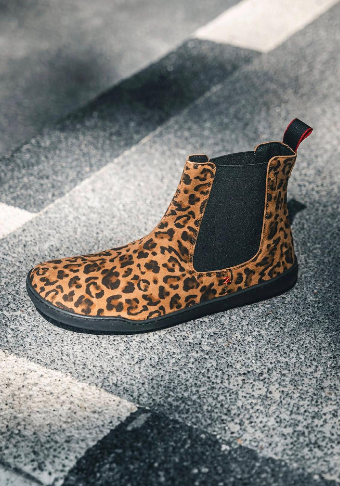 Ghete Barefoot din piele întoarsă - BLSN-300W Leo