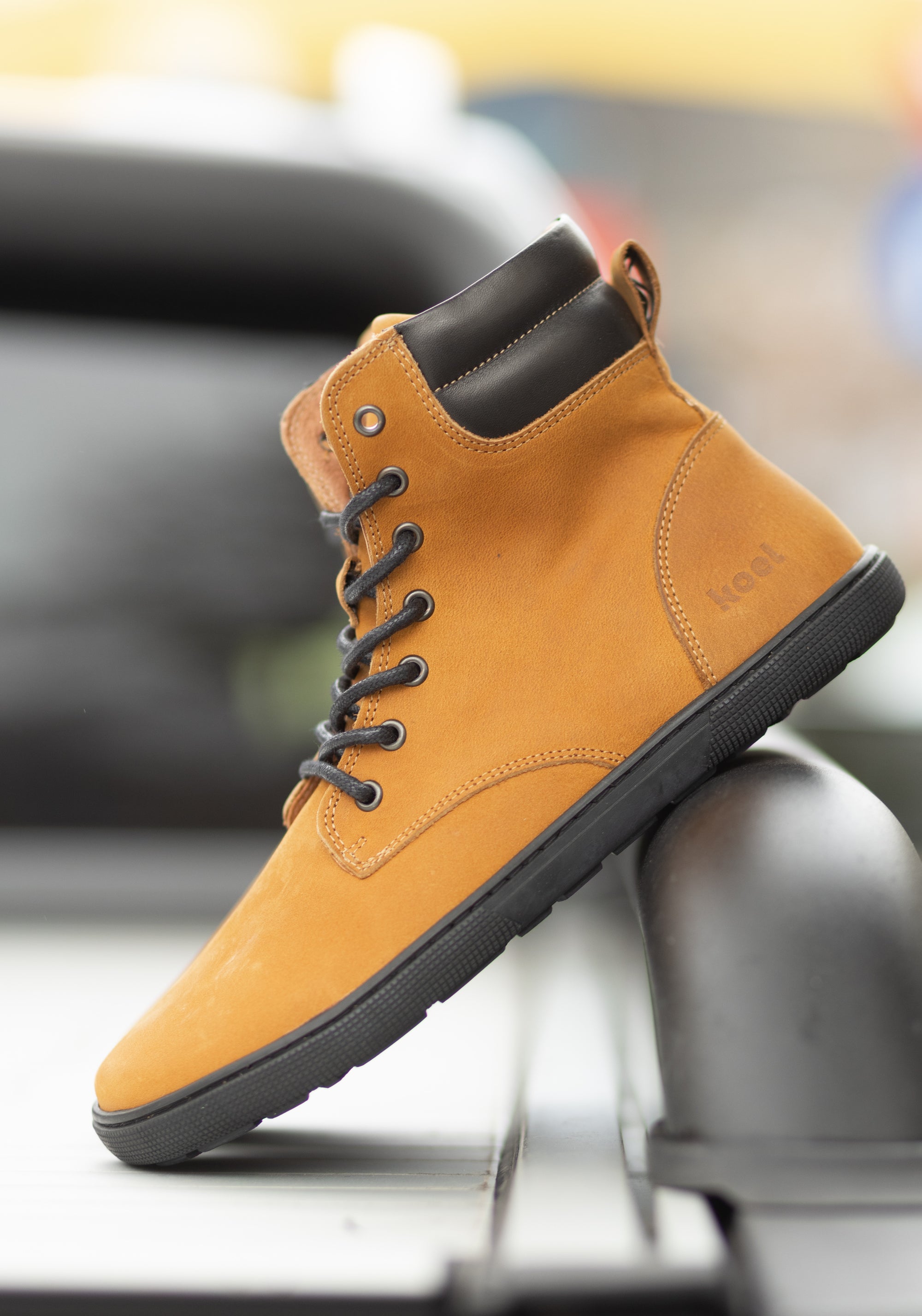 Ghete Barefoot femei din piele - Florence Miel