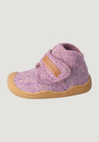 Ghete Barefoot First Step din lână merinos - Marmota Pastel Lila BLifestyle HipHip.ro