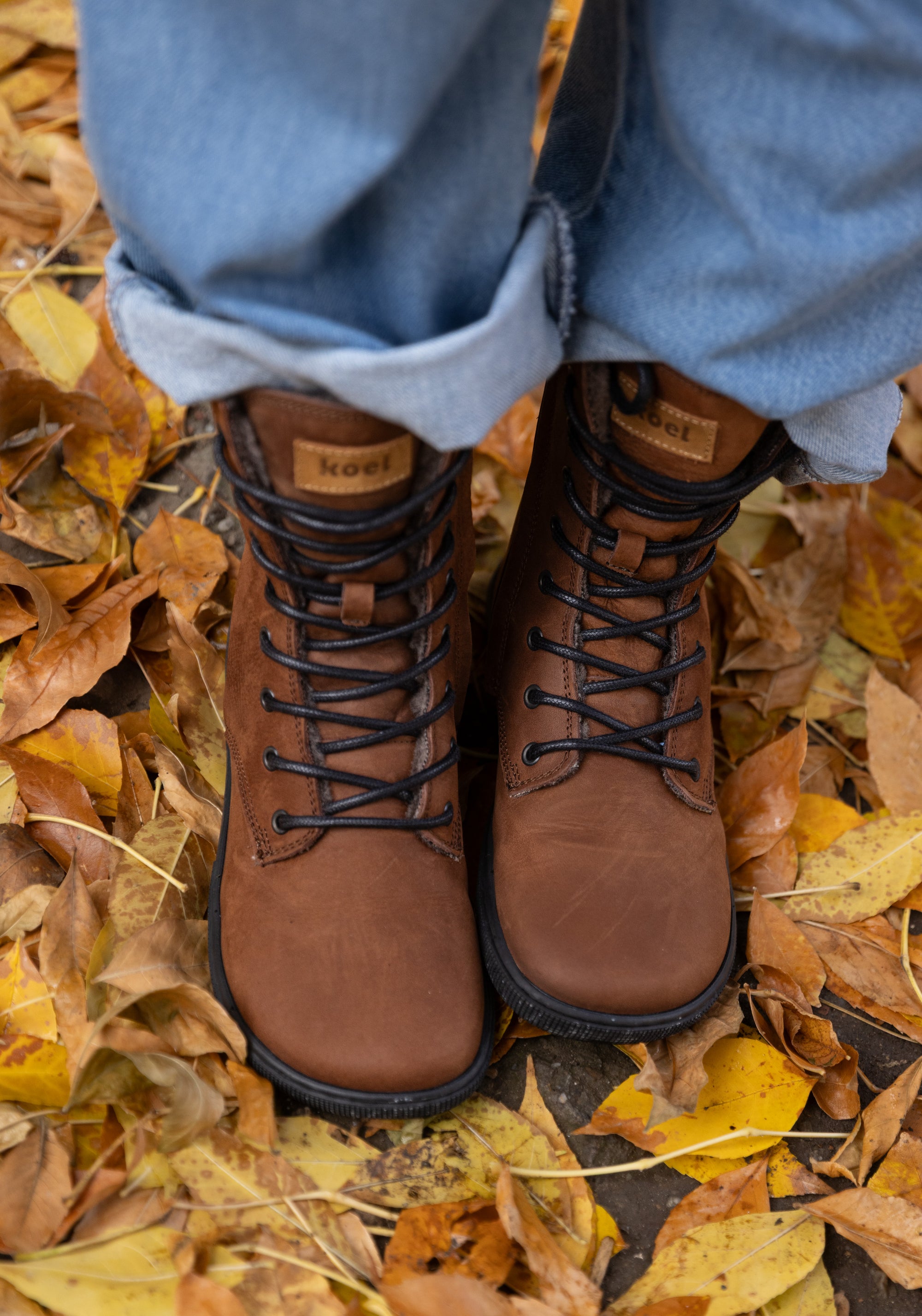 Ghete Barefoot îmblănite adulți - Faro Chocolate