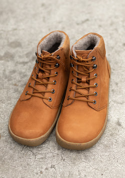 Ghete Barefoot îmblănite adulți - Street Style Hazelnut