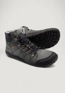 Ghete Barefoot îmblănite bărbați - Paul Dark Grey