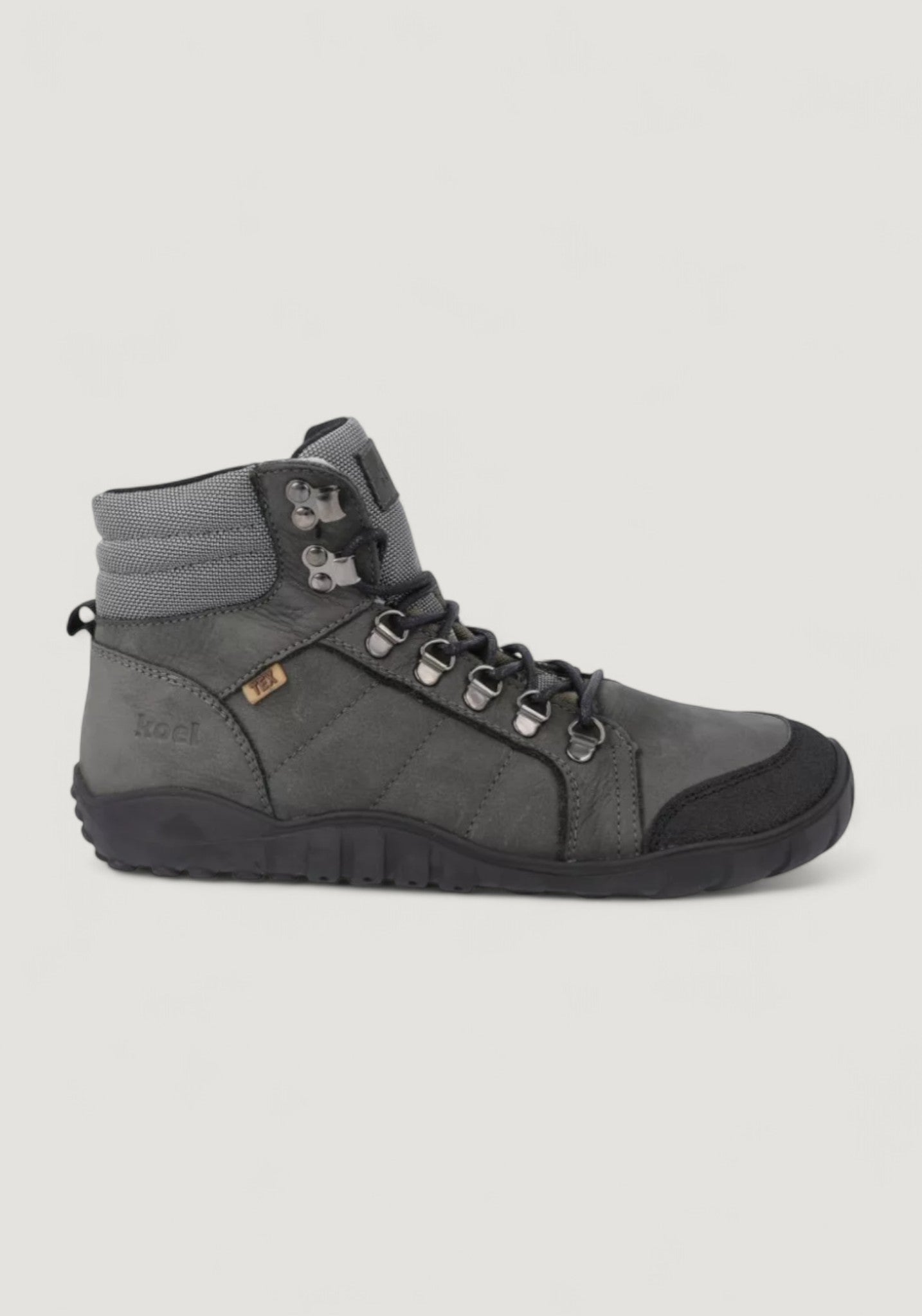 Ghete Barefoot îmblănite bărbați - Paul Dark Grey
