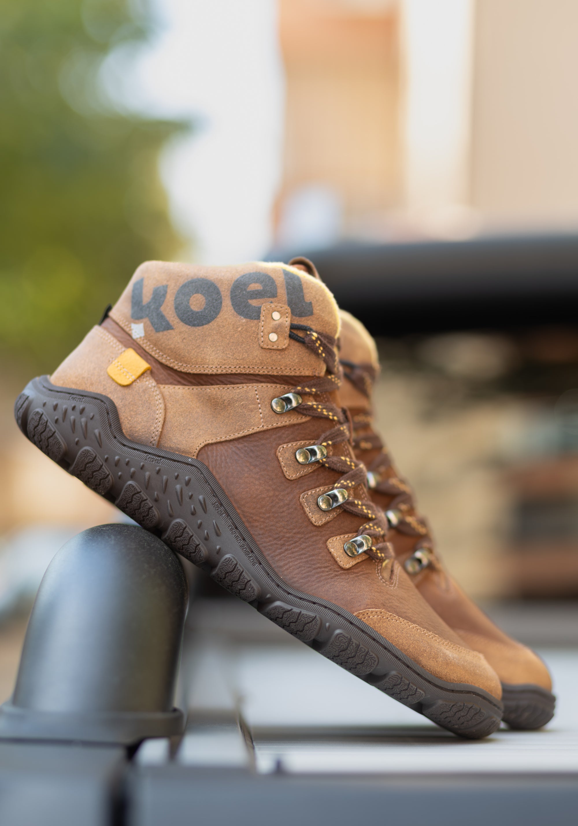 Ghete Barefoot îmblănite bărbați - Robo Chocolate