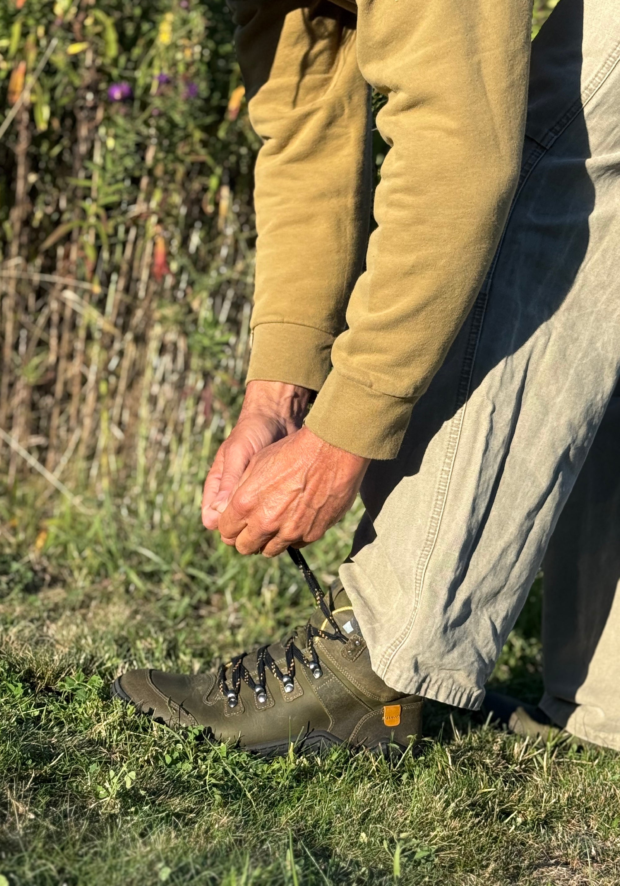 Ghete Barefoot îmblănite bărbați - Robo Olive