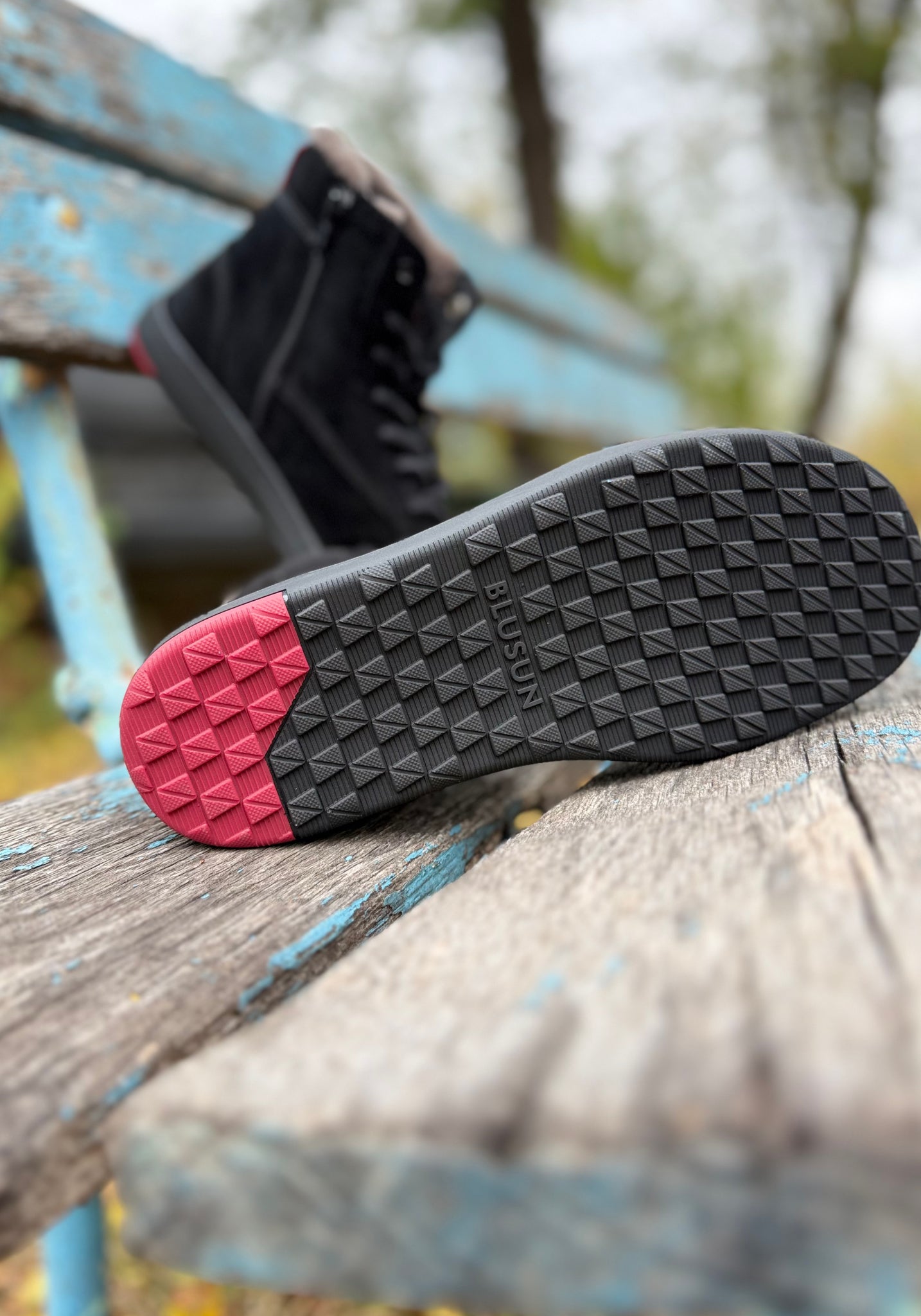 Ghete Barefoot îmblănite - BLSN-035W Black