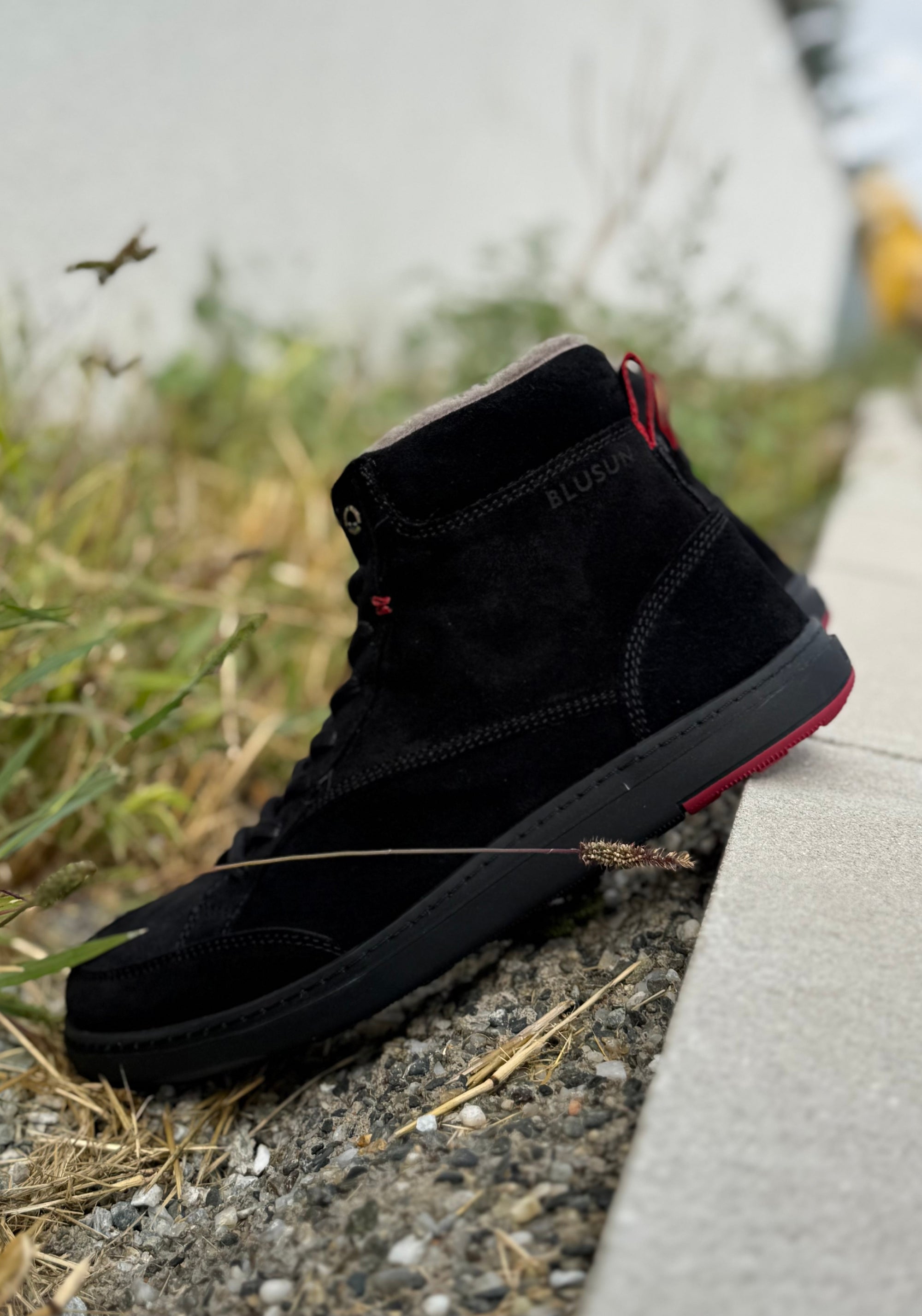 Ghete Barefoot îmblănite - BLSN-035W Black