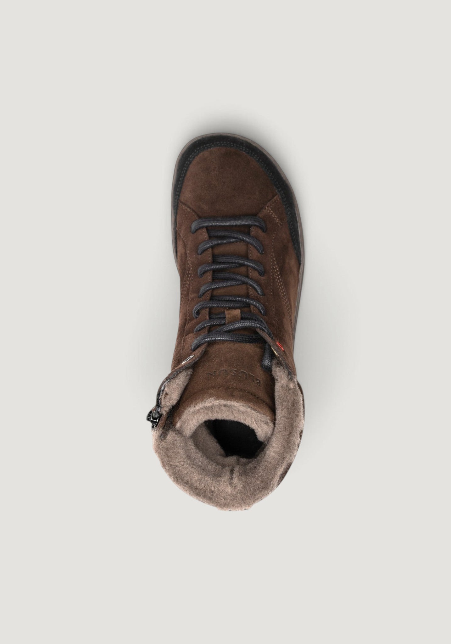 Ghete Barefoot îmblănite - BLSN-035W Brown
