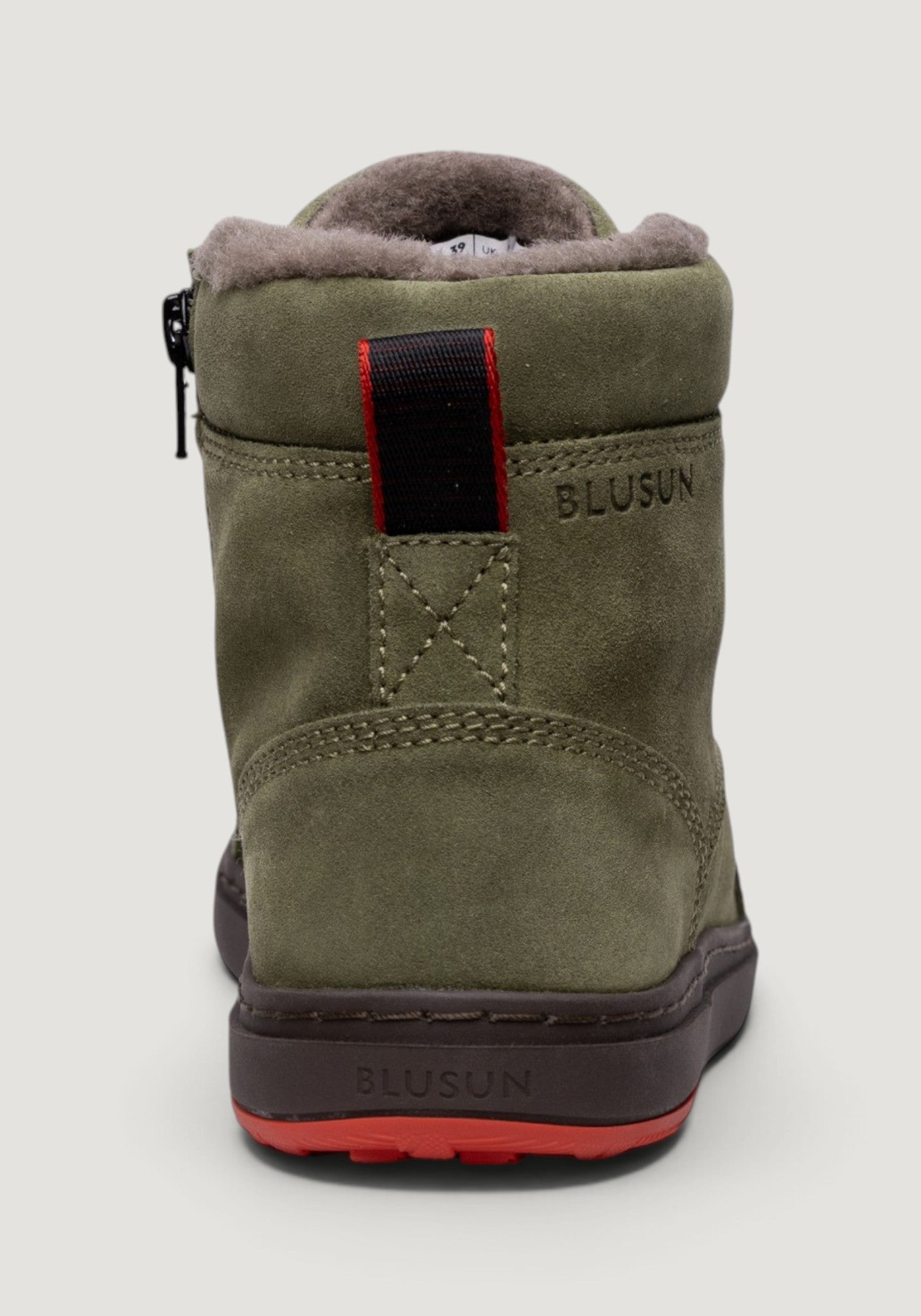 Ghete Barefoot îmblănite - BLSN-035W Olive