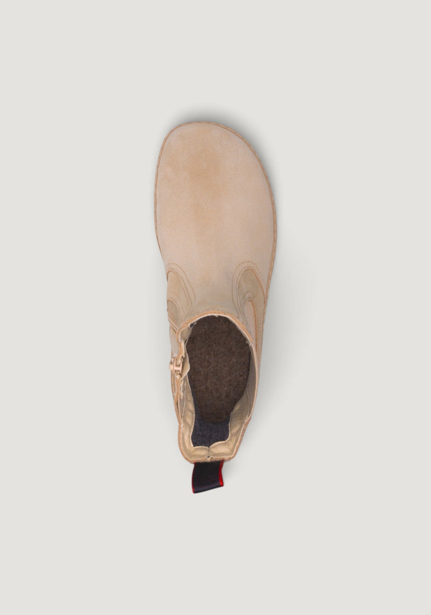 Ghete Barefoot îmblănite - BLSN-065W Beige