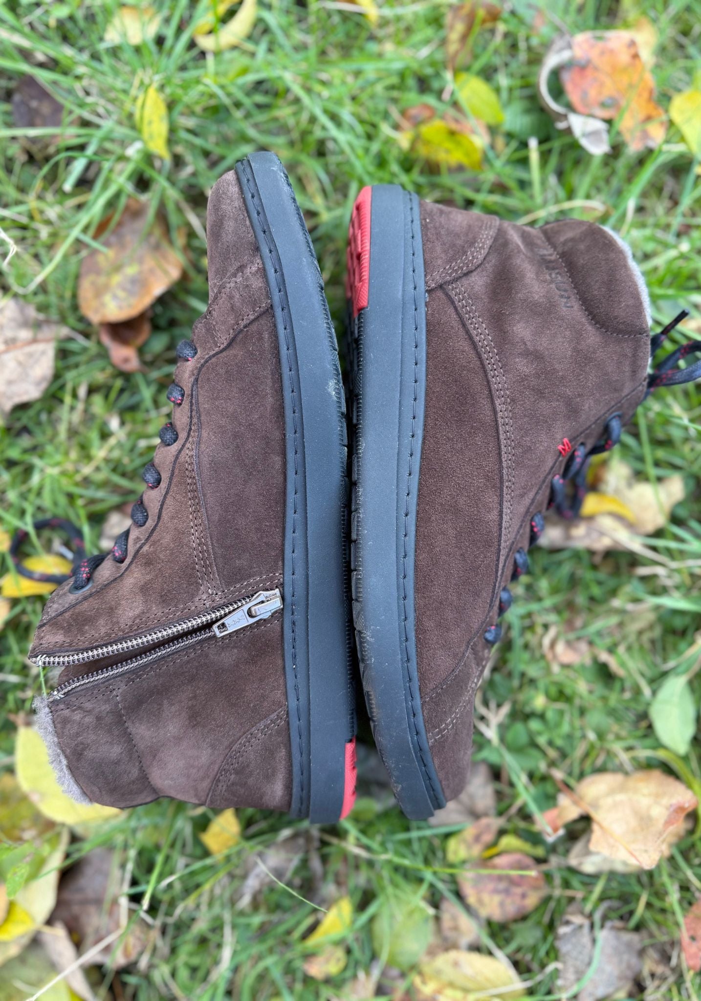 Ghete Barefoot îmblănite femei - Brown