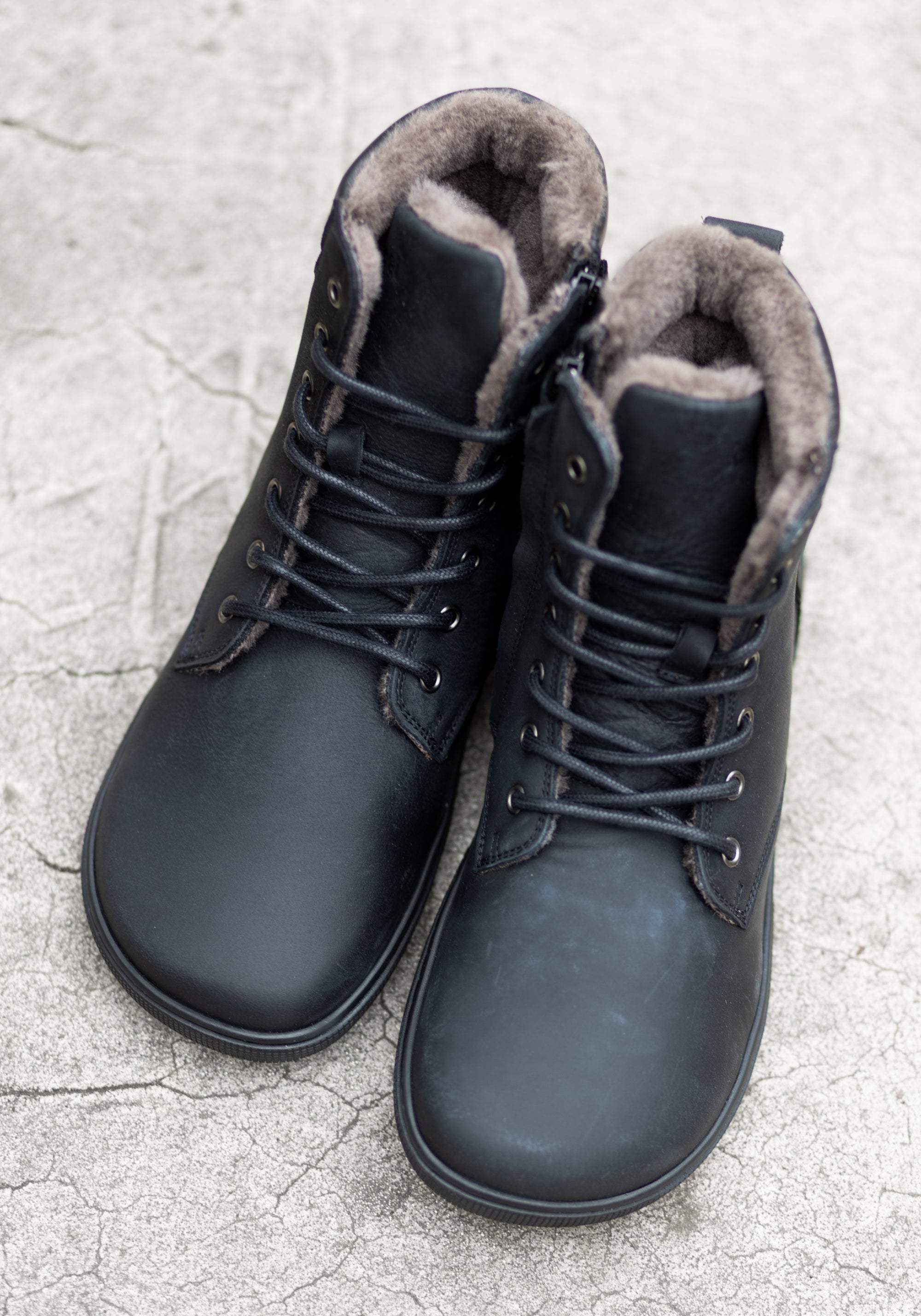 Ghete Barefoot îmblănite femei - Florence Black