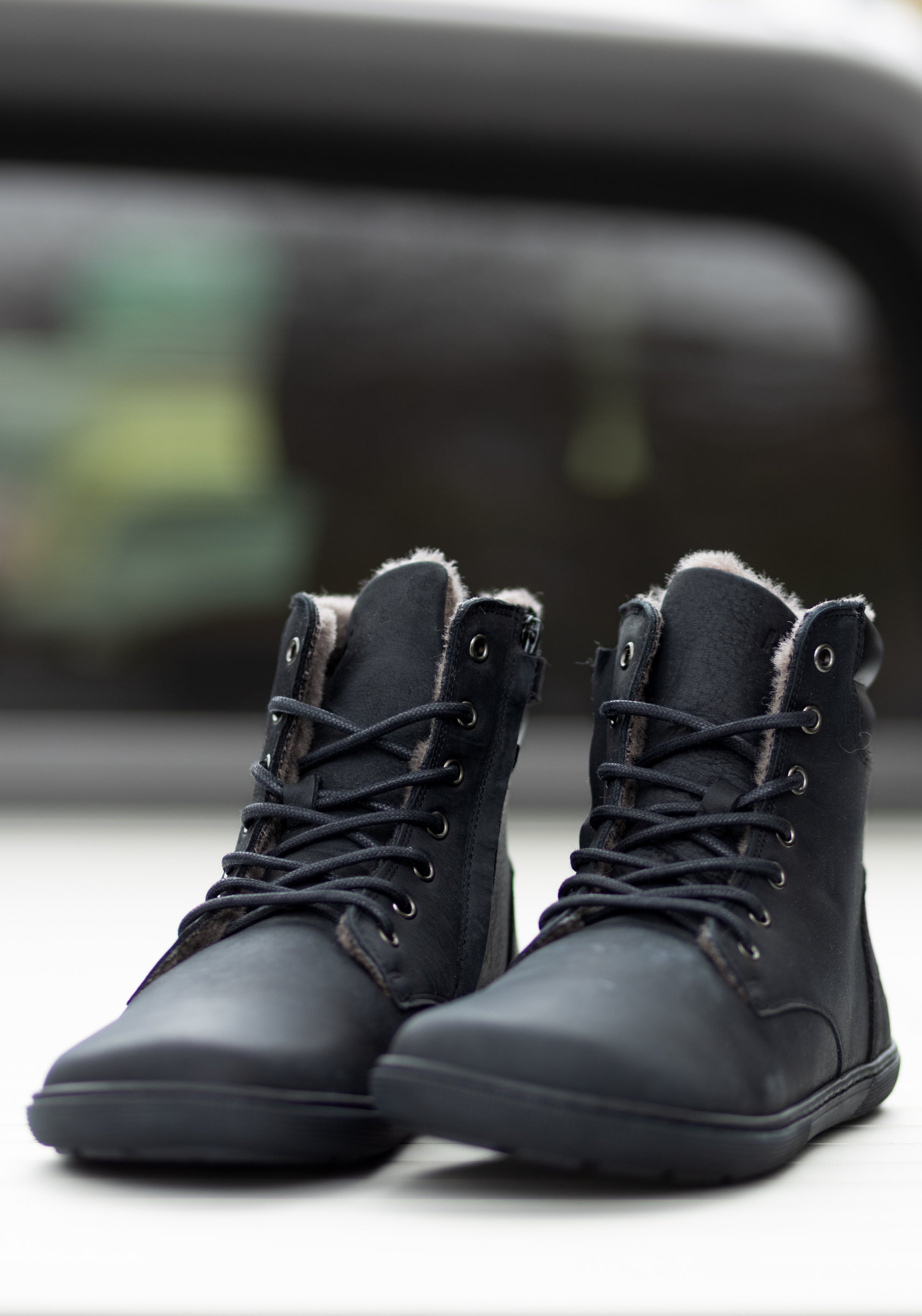 Ghete Barefoot îmblănite femei - Florence Black