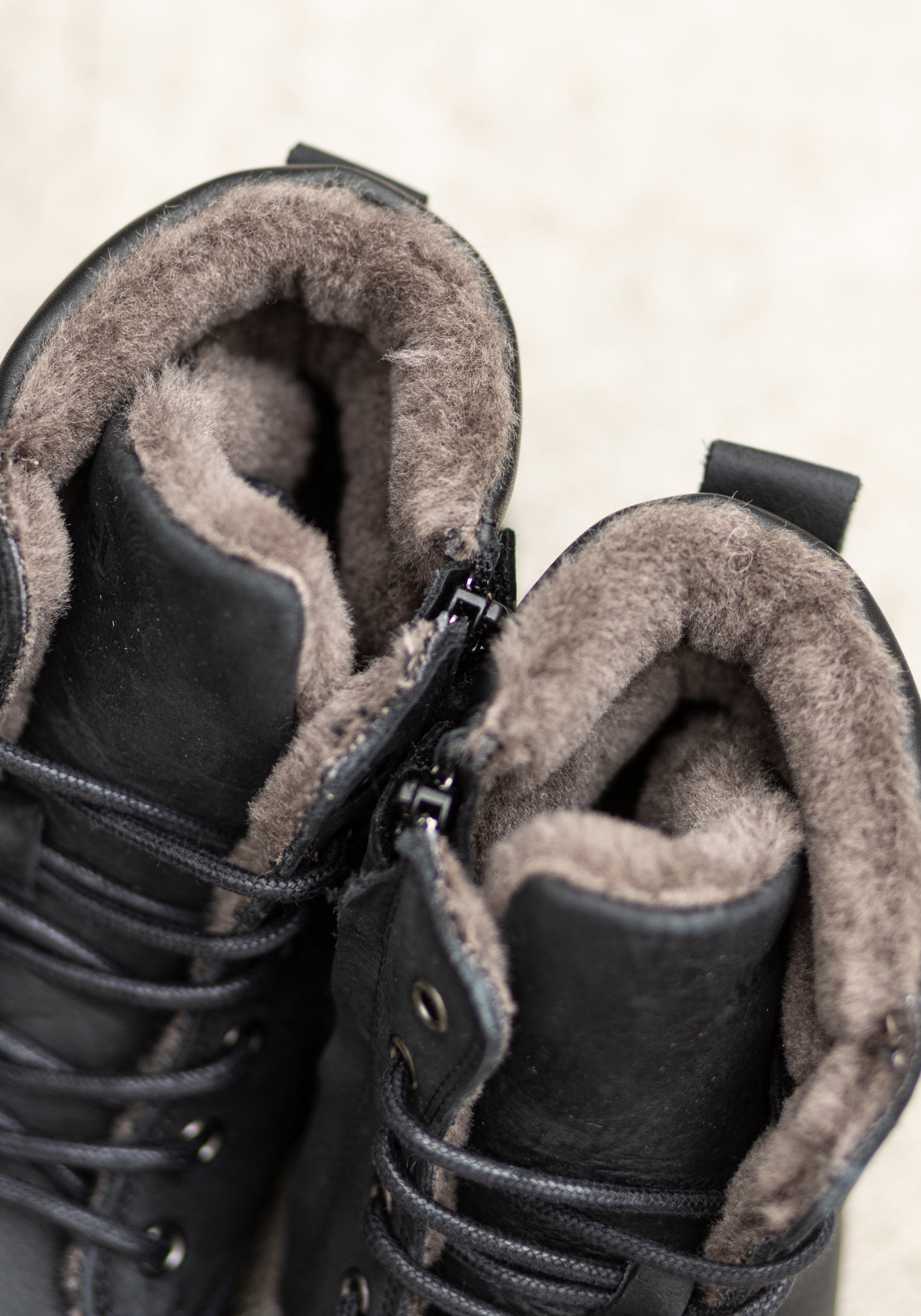 Ghete Barefoot îmblănite femei - Florence Black