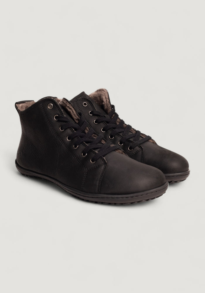 Ghete Barefoot îmblănite femei - Ivone Black