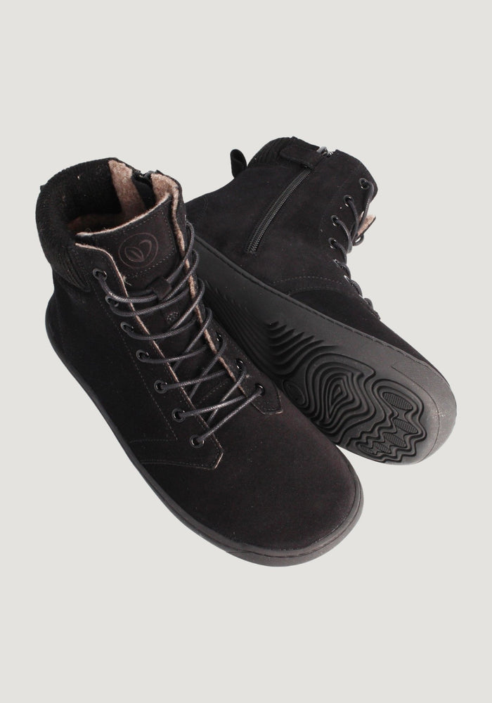 Ghete Barefoot îmblănite femei - Loud Style Black BLifestyle HipHip.ro
