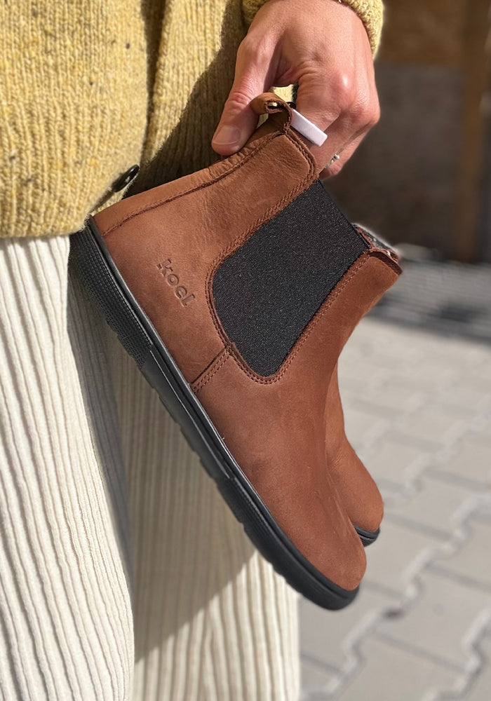 Ghete Barefoot îmblănite - Filas Chocolate