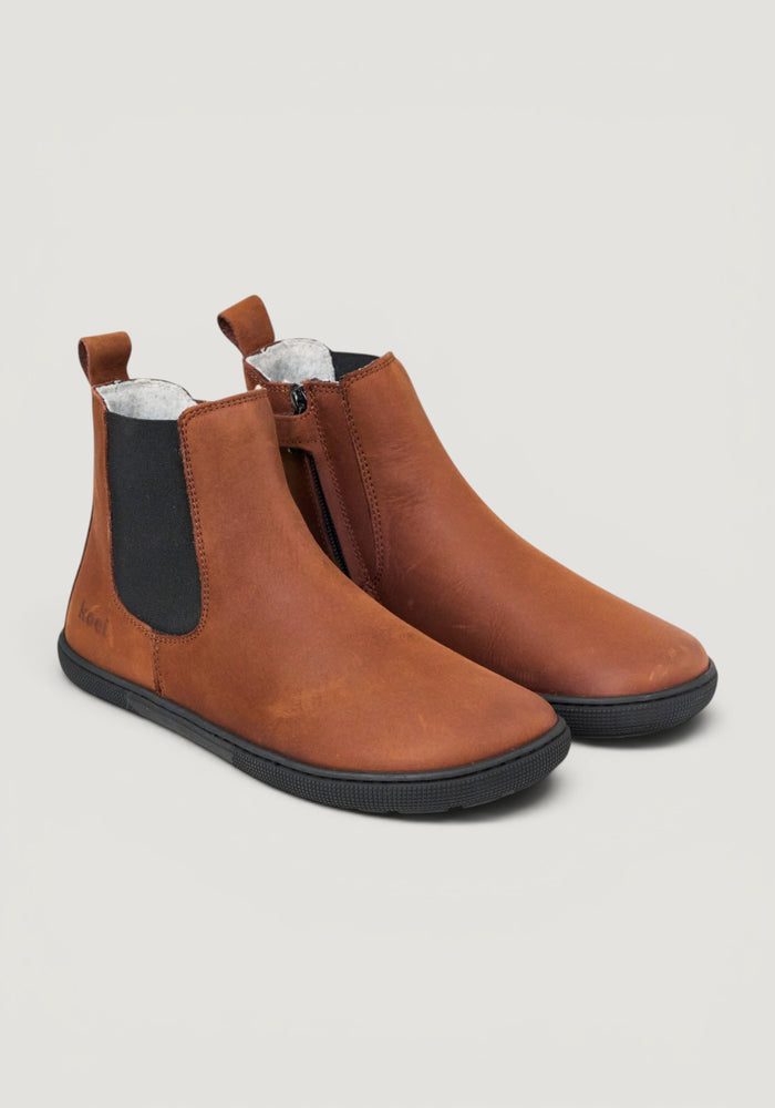 Ghete Barefoot îmblănite - Filas Chocolate