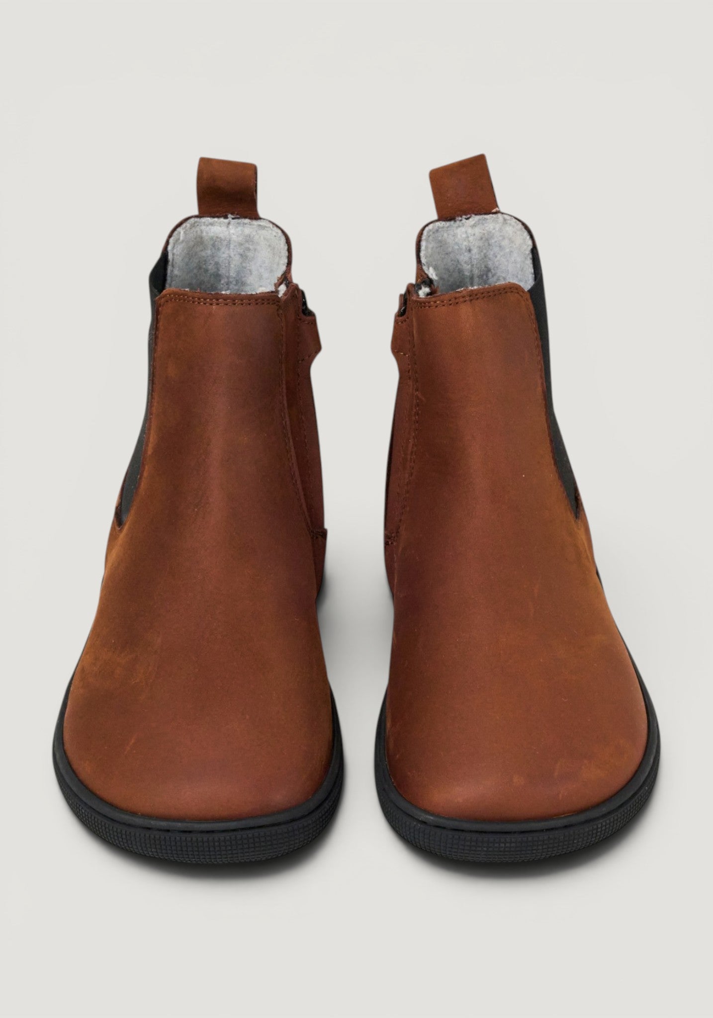 Ghete Barefoot îmblănite - Filas Chocolate