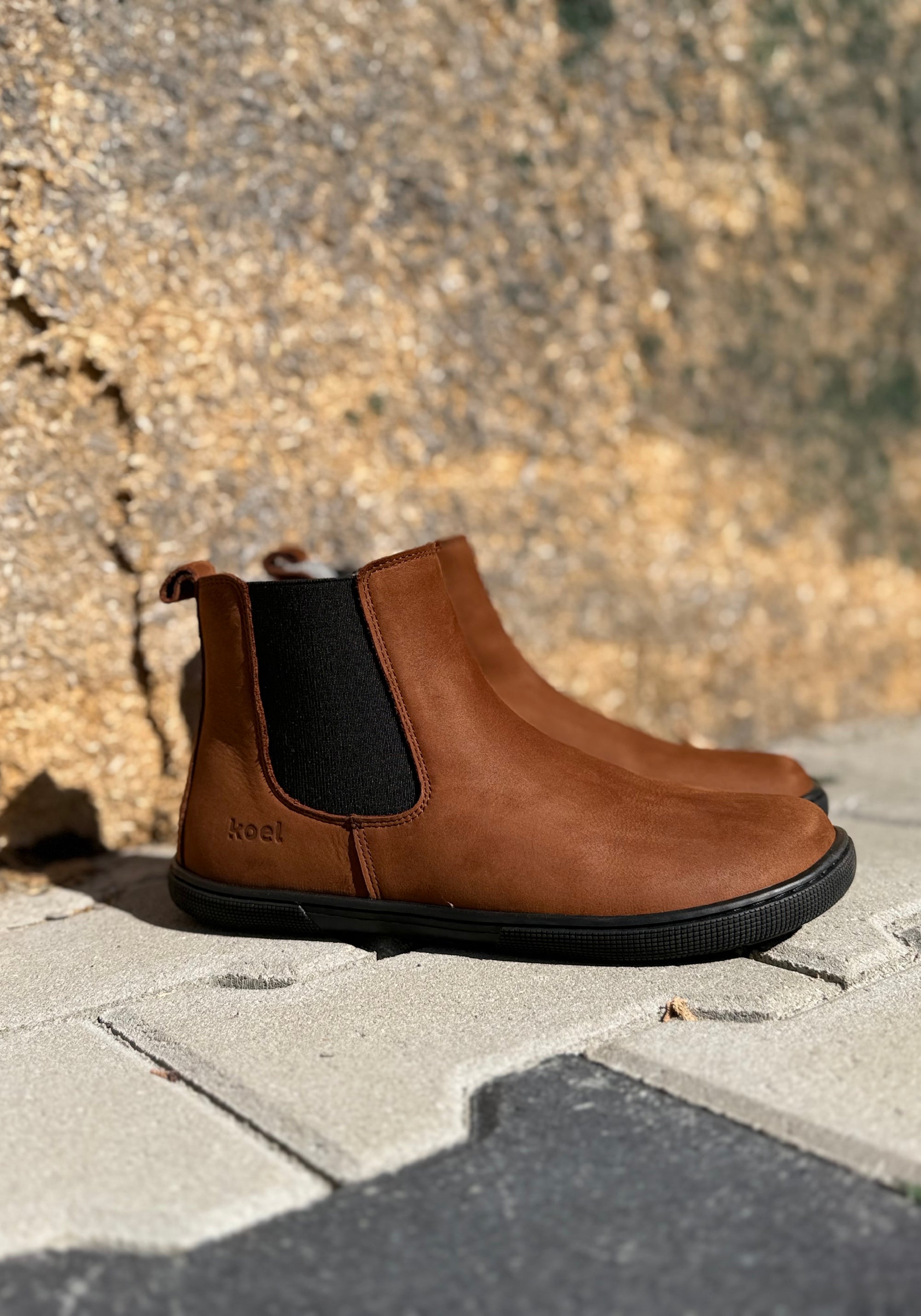Ghete Barefoot îmblănite - Filas Chocolate