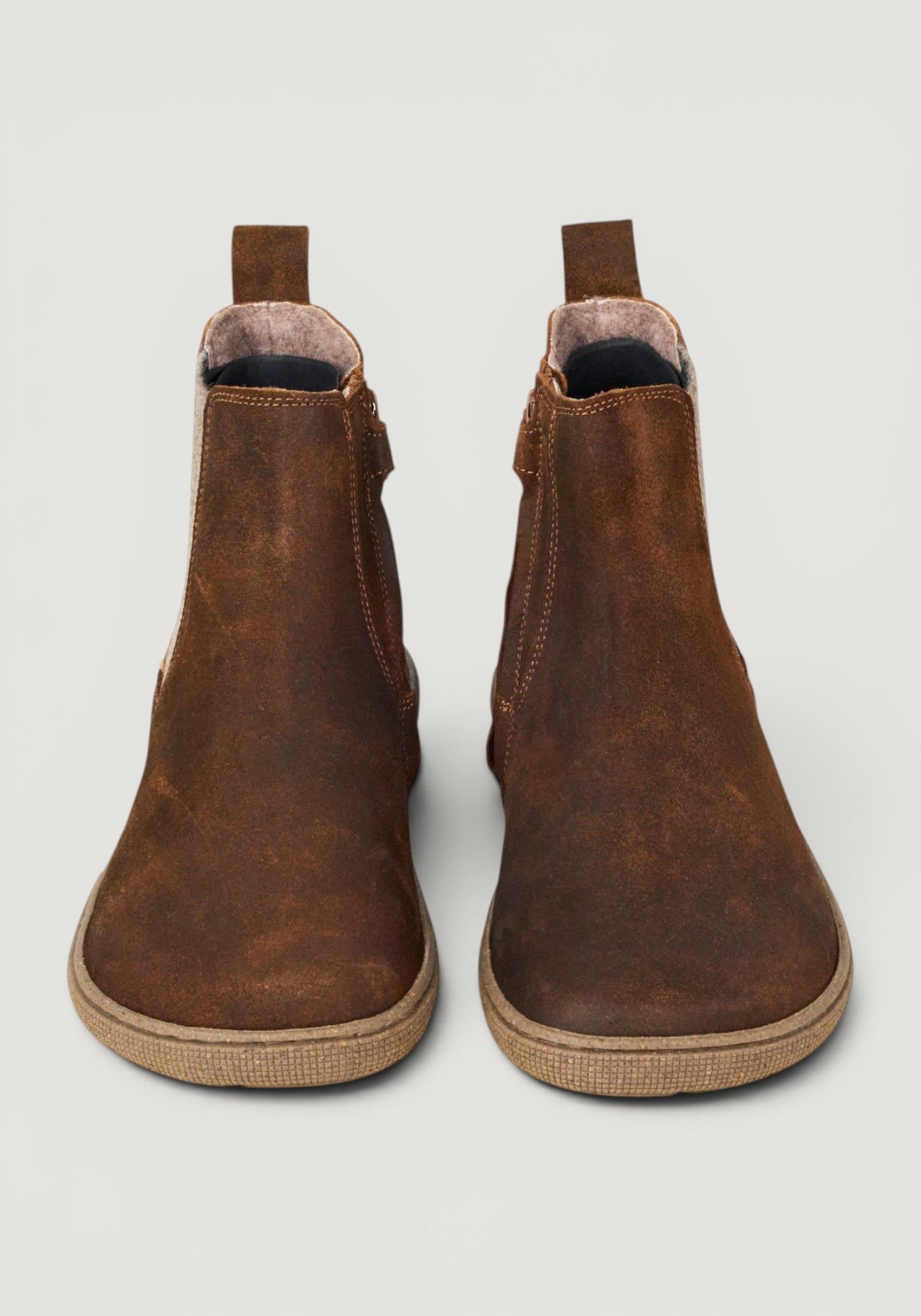 Ghete Barefoot îmblănite - Filas Cognac