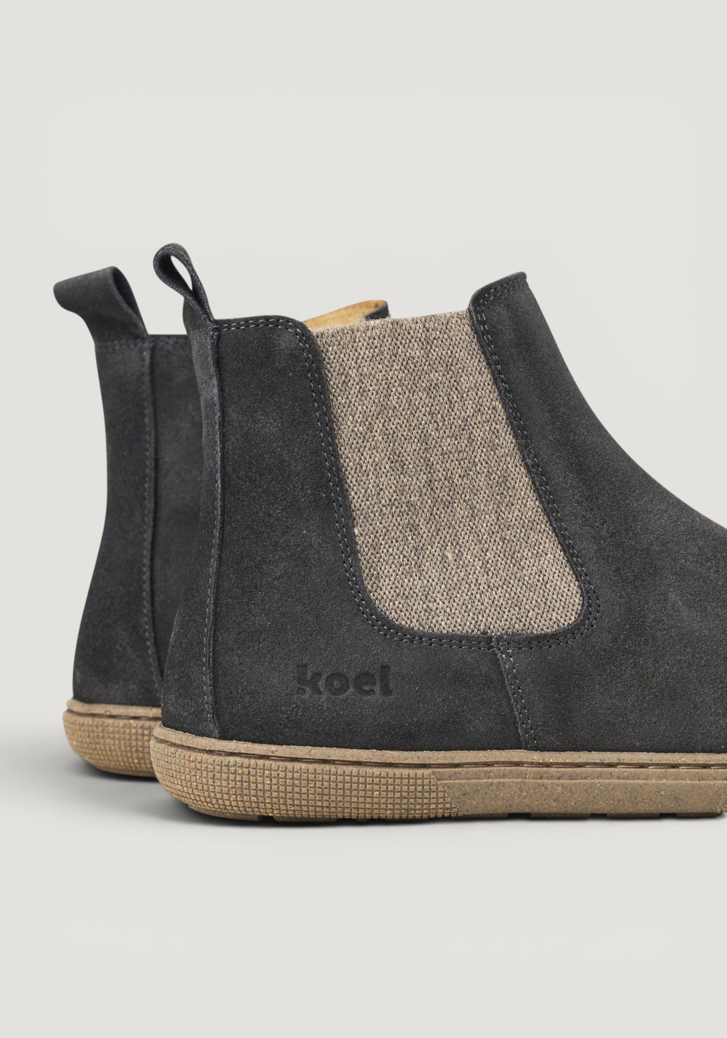 Ghete Barefoot îmblănite - Filas Dark Grey