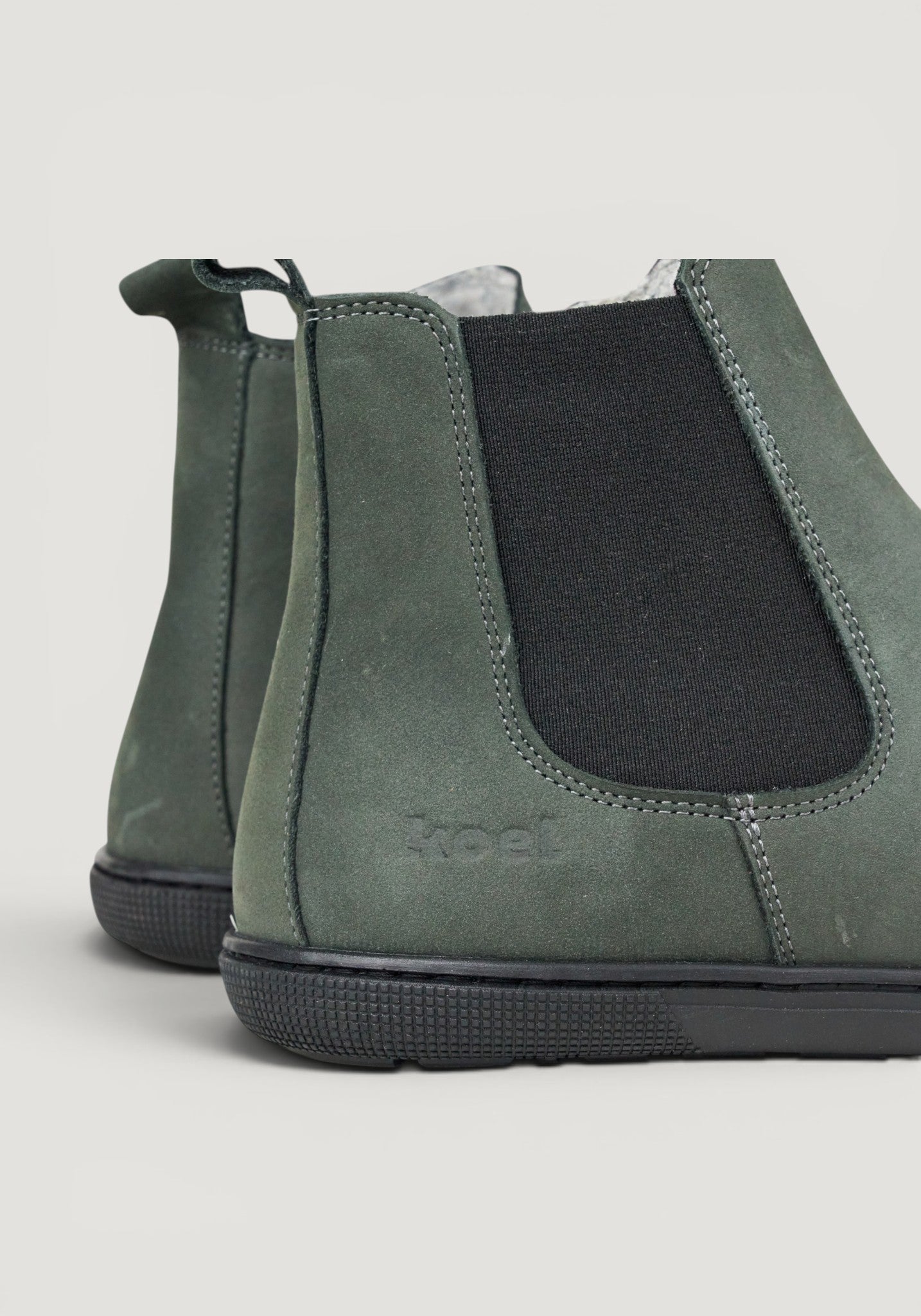 Ghete Barefoot îmblănite - Filas Khaki