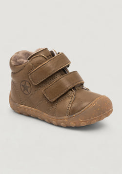 Ghete Barefoot îmblănite First Step - Hale Khaki