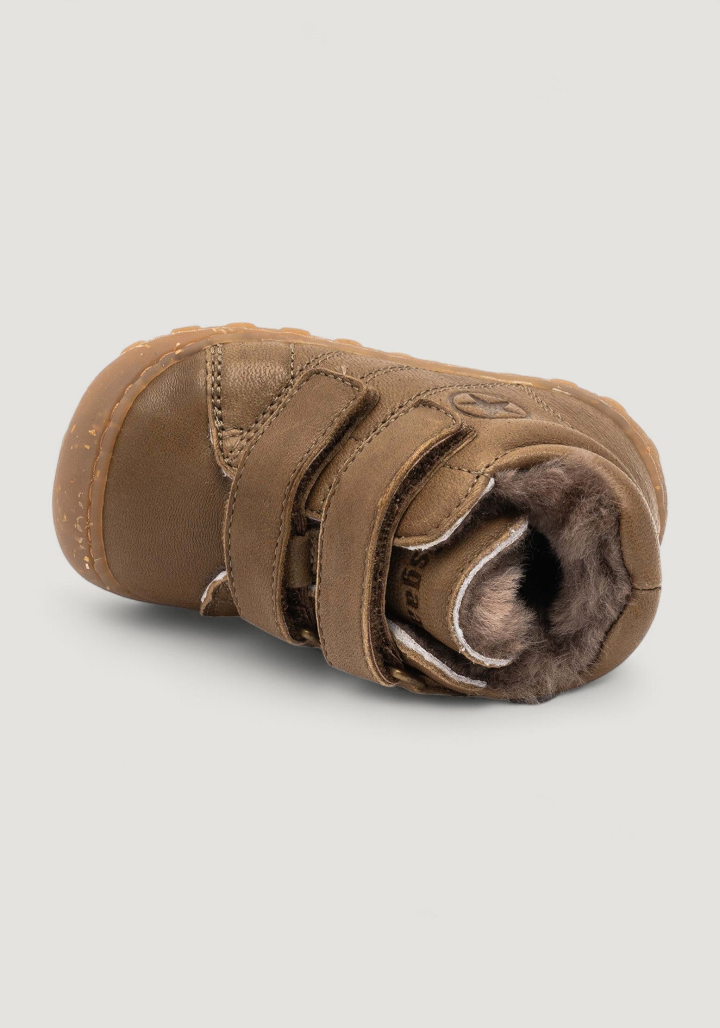 Ghete Barefoot îmblănite First Step - Hale Khaki