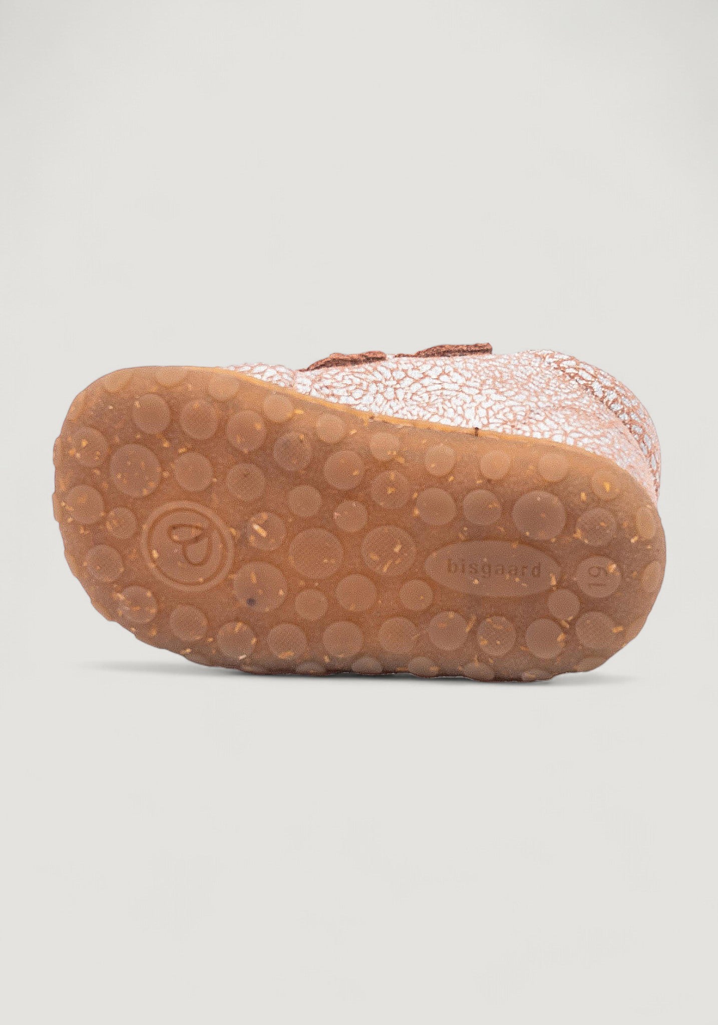 Ghete Barefoot îmblănite First Step - Hale Rose Glitter