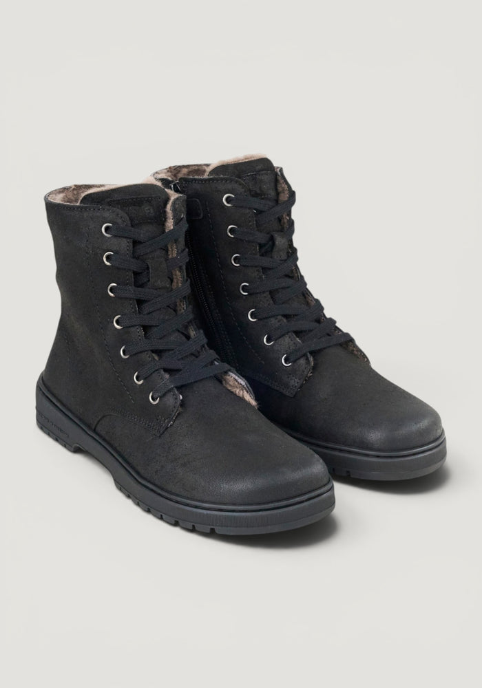 Ghete Barefoot îmblănite - Galyon Black