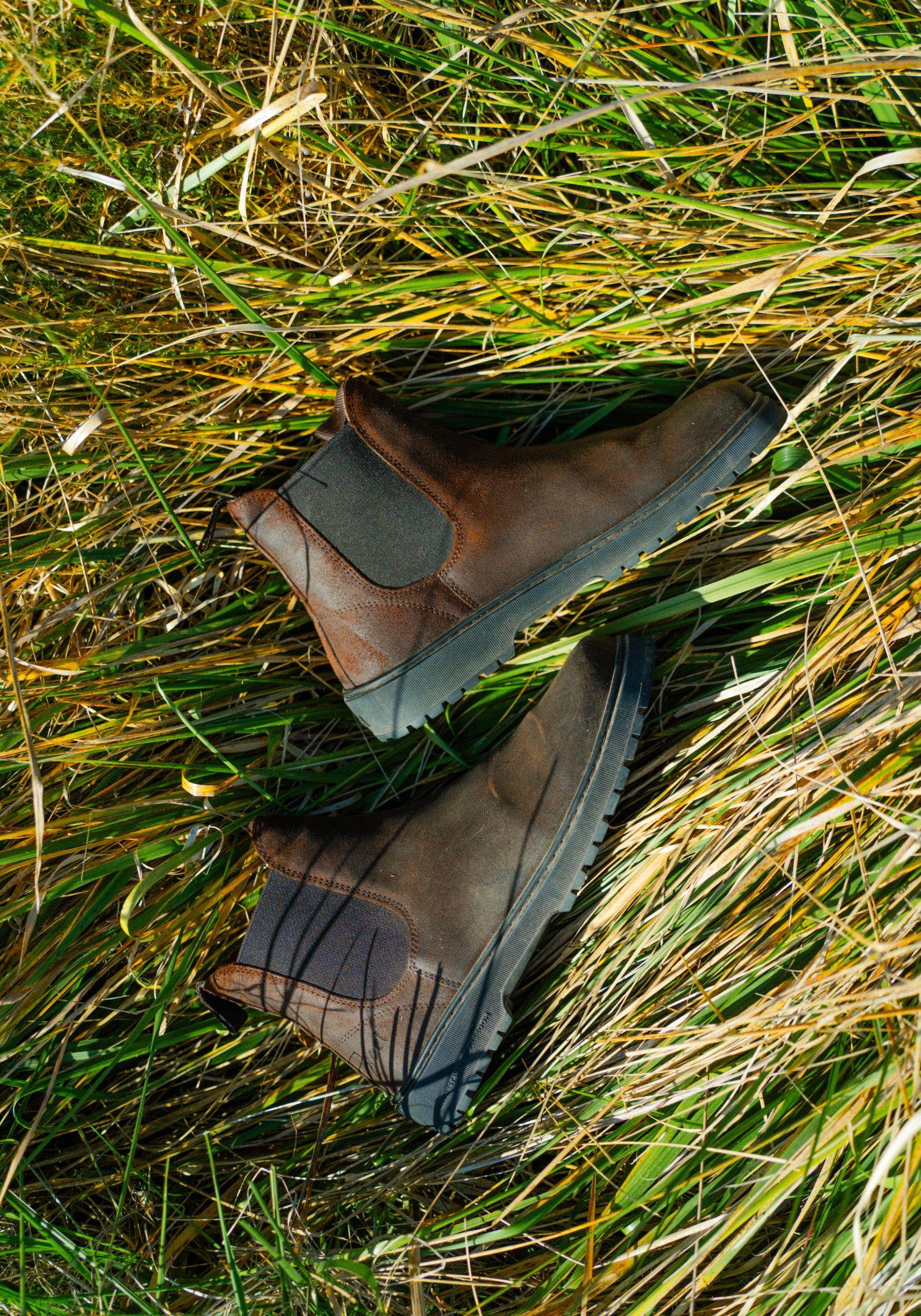 Ghete Barefoot îmblănite - Gavien Chocolate