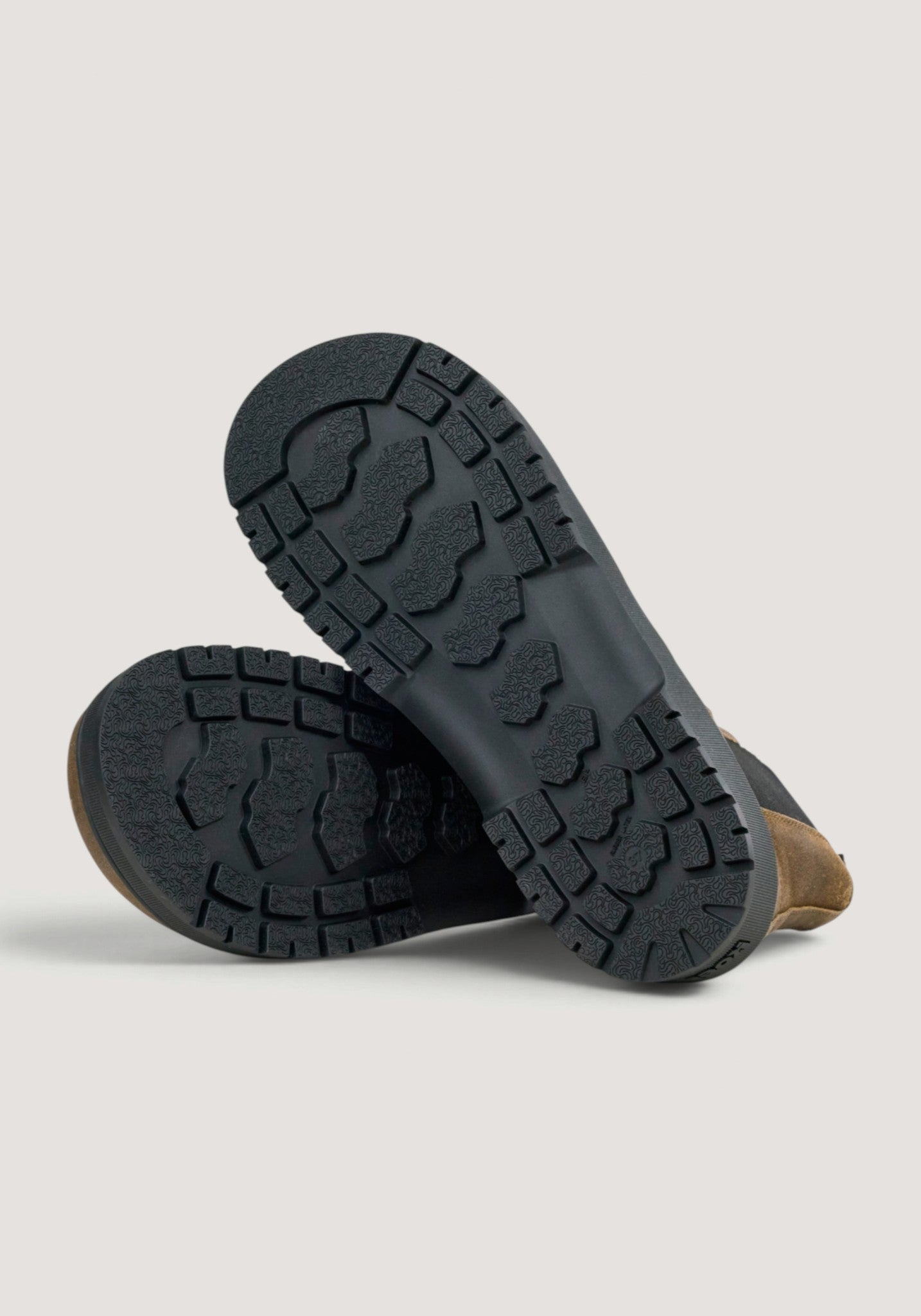 Ghete Barefoot îmblănite - Gavien Dark Taupe