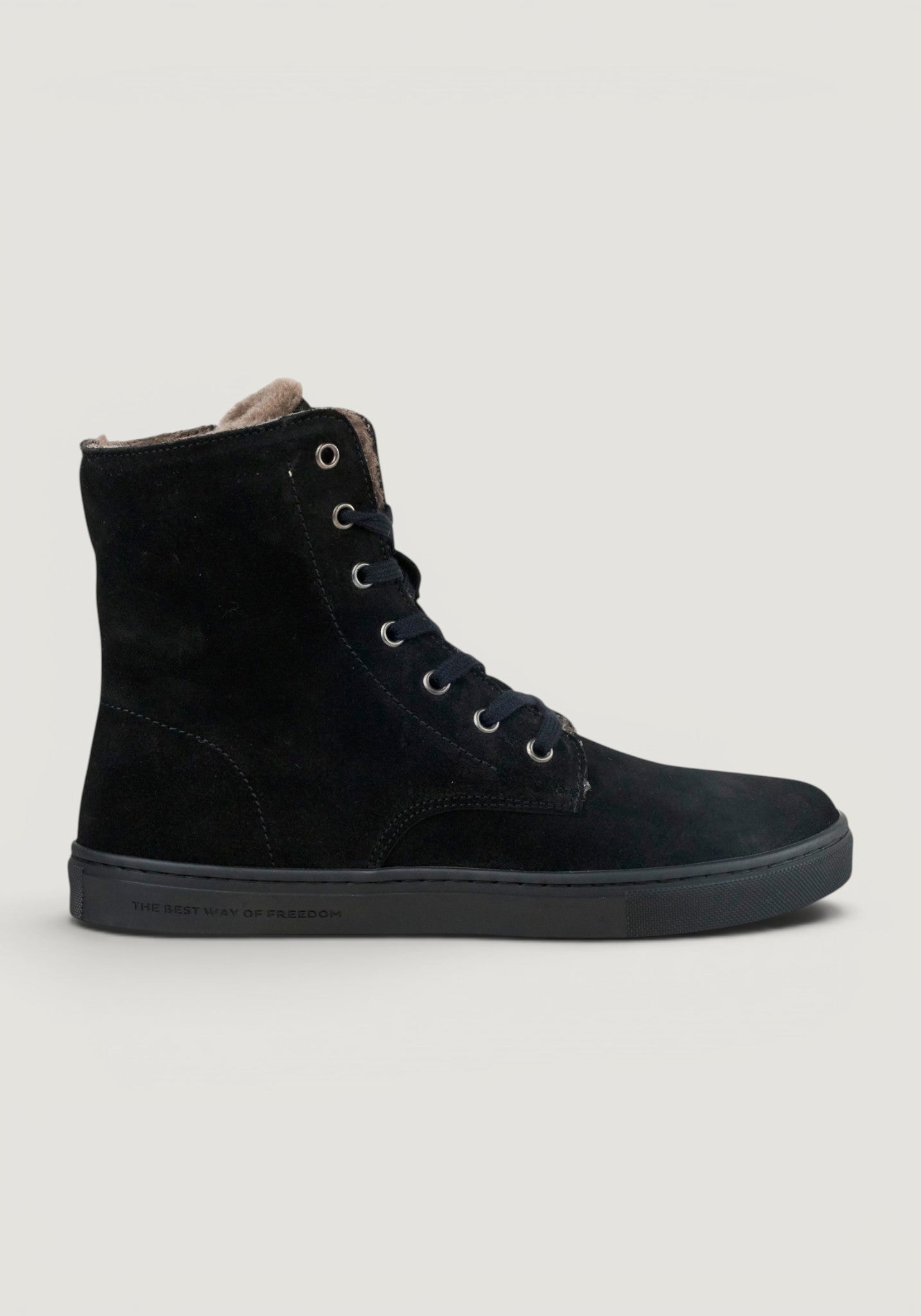 Ghete Barefoot îmblănite - Hesira Black