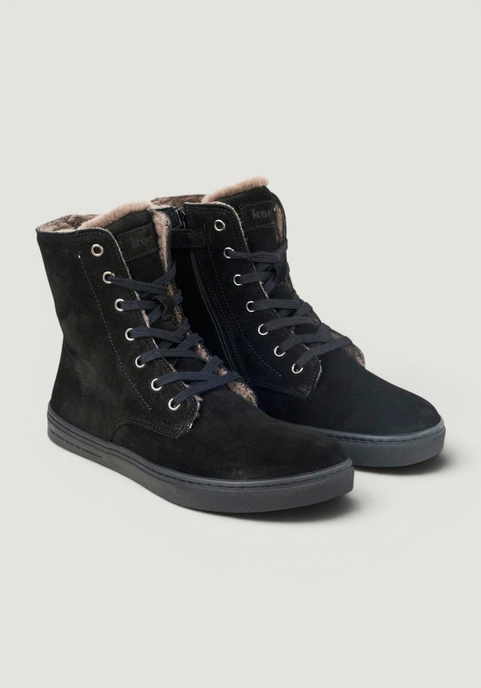 Ghete Barefoot îmblănite - Hesira Black