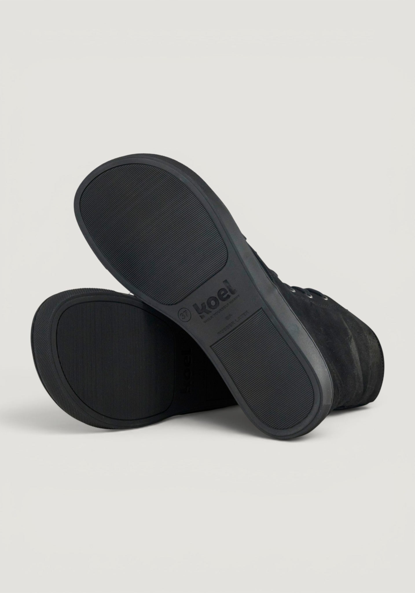 Ghete Barefoot îmblănite - Hesira Black