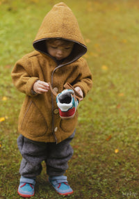 Ghete Barefoot îmblănite - Loris Sea Blue BLifestyle HipHip.ro