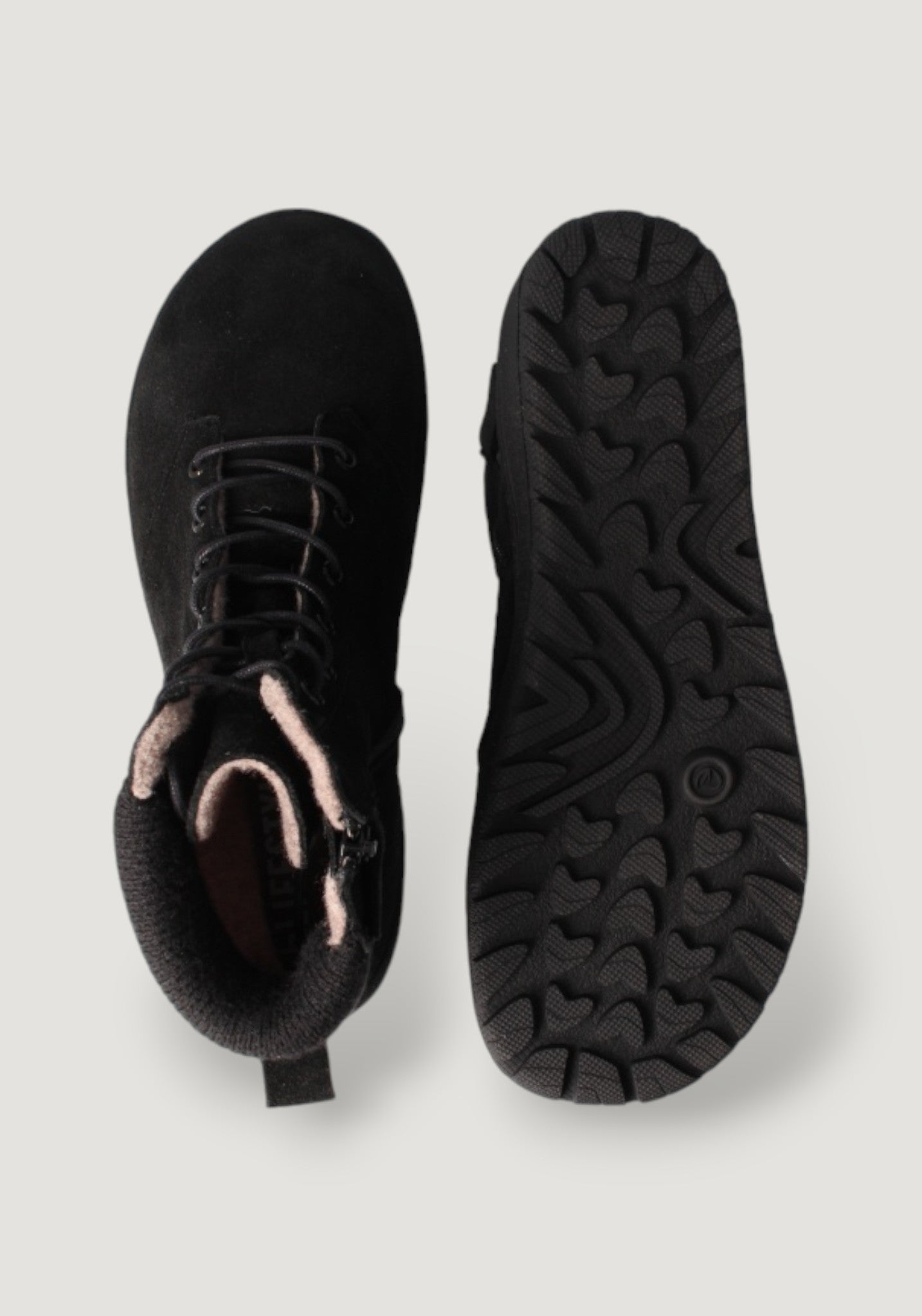 Ghete Barefoot îmblănite - Loud Style Black