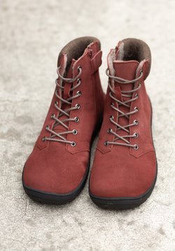 Ghete Barefoot îmblănite - Loud Style Bordeaux