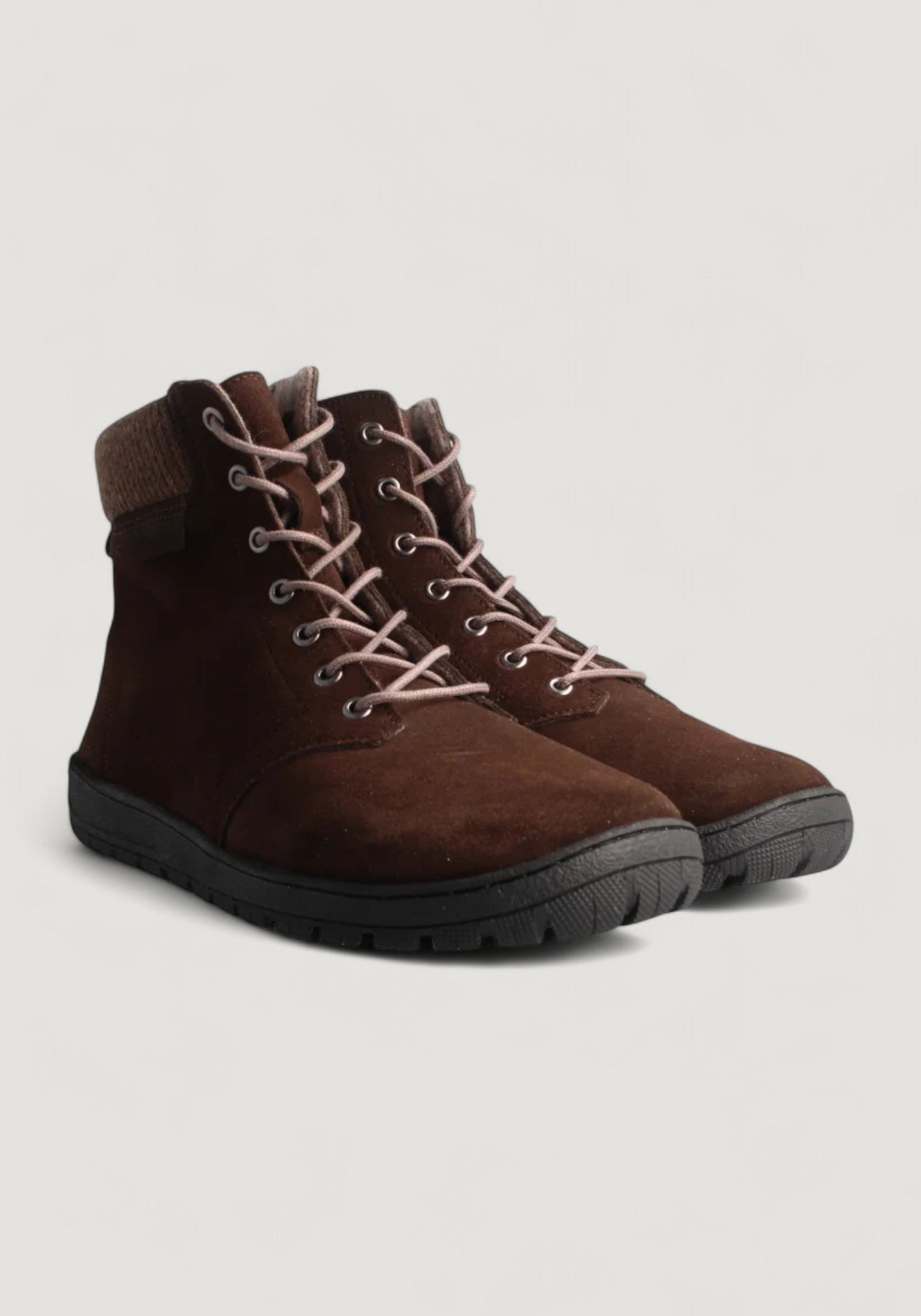 Ghete Barefoot îmblănite - Loud Style Chestnut