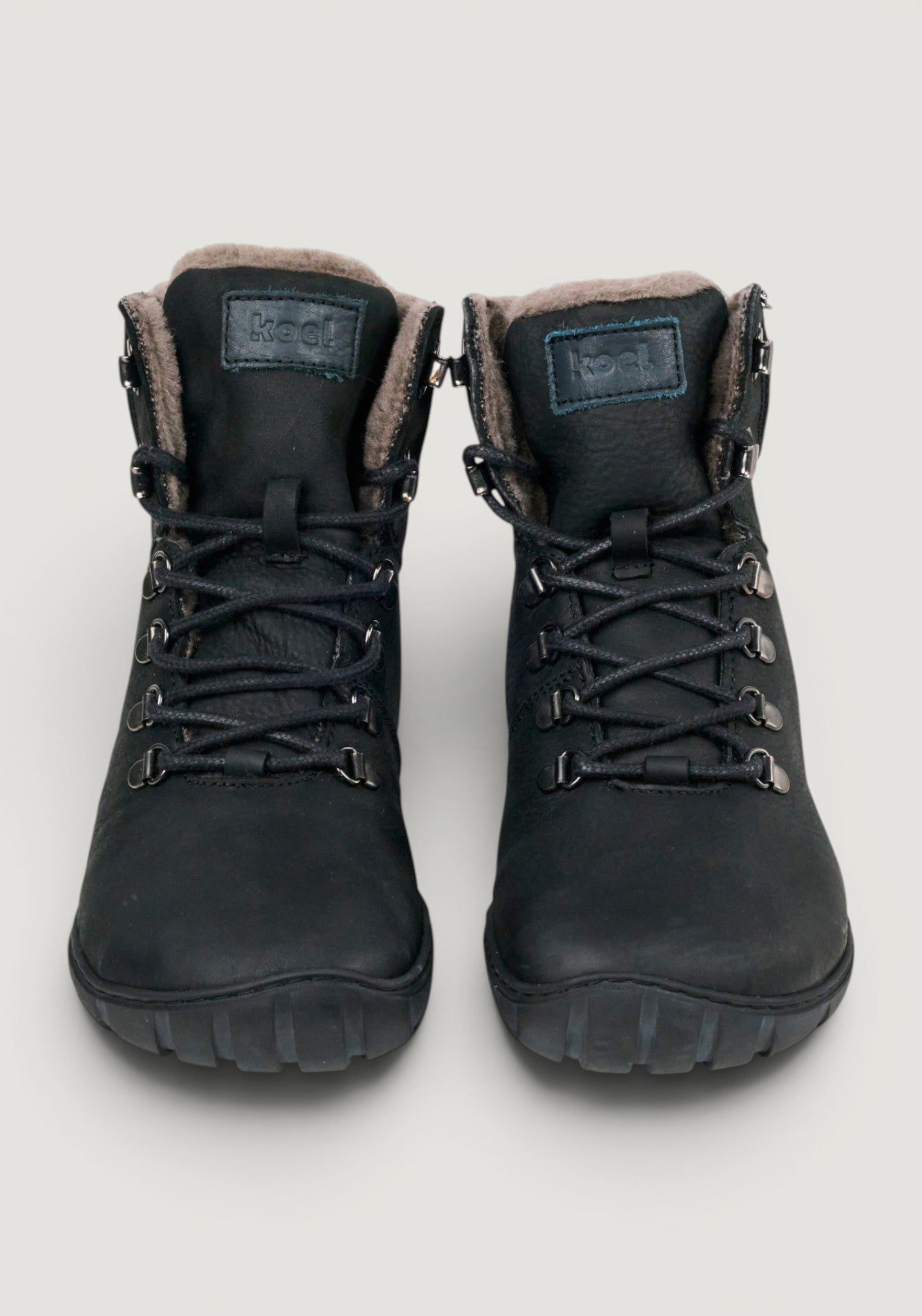 Ghete Barefoot îmblănite - Porter Black 41