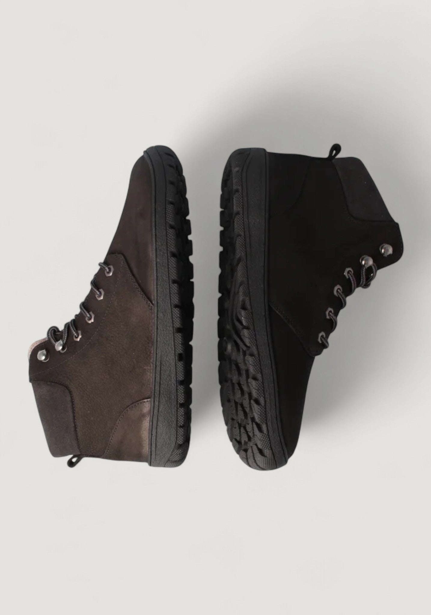 Ghete Barefoot îmblănite - Street Style Black