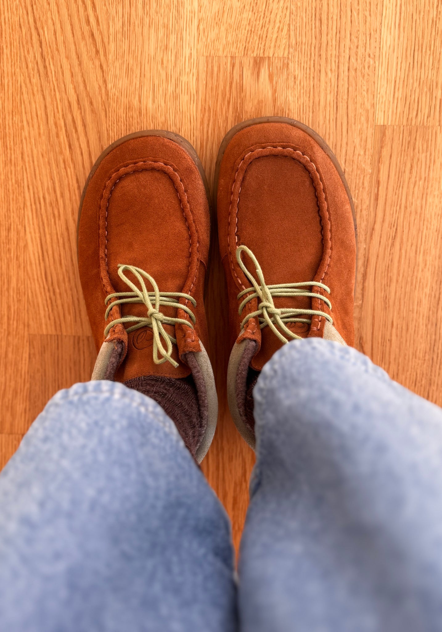 Ghete Barefoot îmblănite - Timeless Style Hazelnut