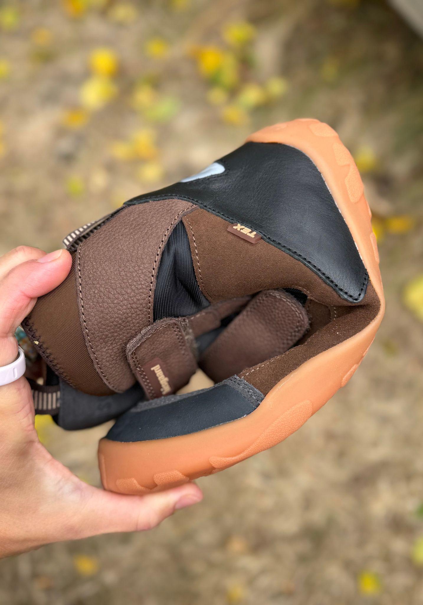Ghete Barefoot impermeabile - Chad Dark Brown