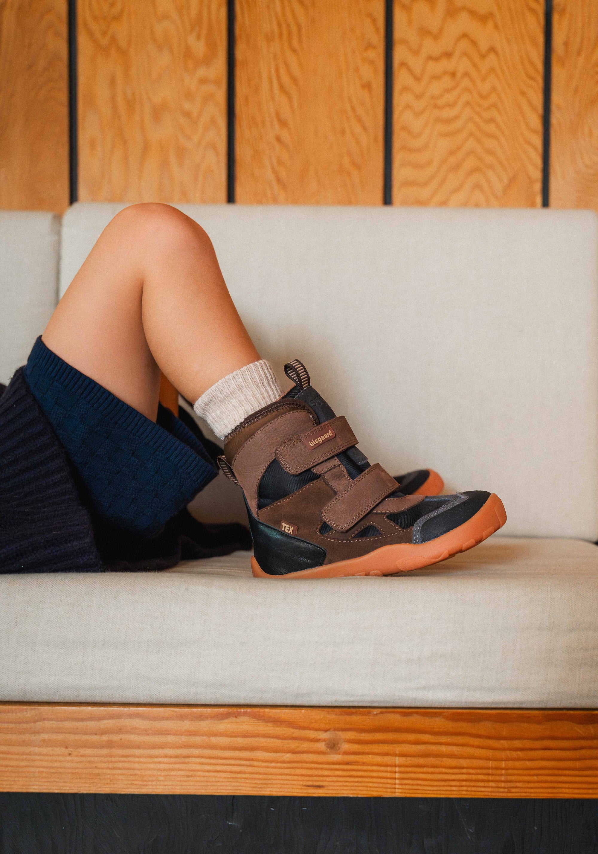 Ghete Barefoot impermeabile - Chad Dark Brown