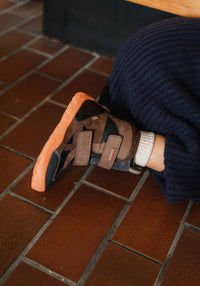 Ghete Barefoot impermeabile - Chad Dark Brown